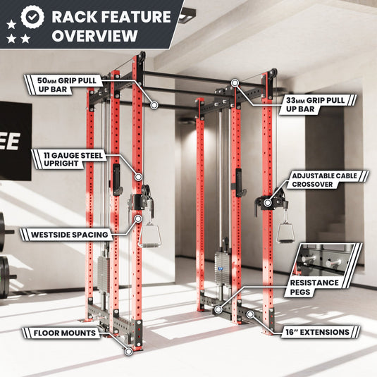 Synergee - 2300 Series Power Cage with Synchronized Loaded Cable Cross Overs