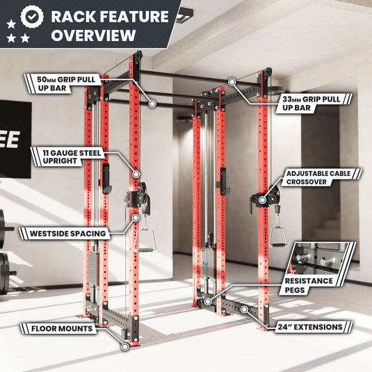 Synergee - 2300 Series Power Cage with Synchronized Loaded Cable Cross Overs