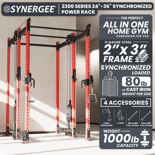 Synergee - 2300 Series Power Cage with Synchronized Loaded Cable Cross Overs