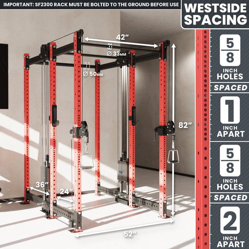 Load image into Gallery viewer, Synergee - 2300 Series Power Cage with Synchronized Loaded Cable Cross Overs
