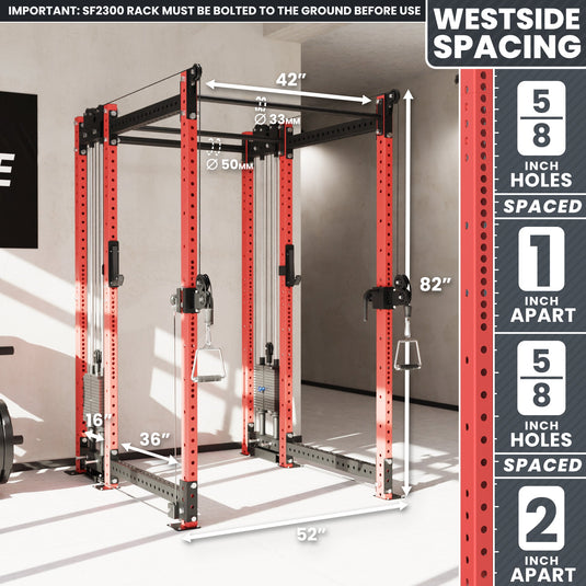 Synergee - 2300 Series Power Cage with Synchronized Loaded Cable Cross Overs
