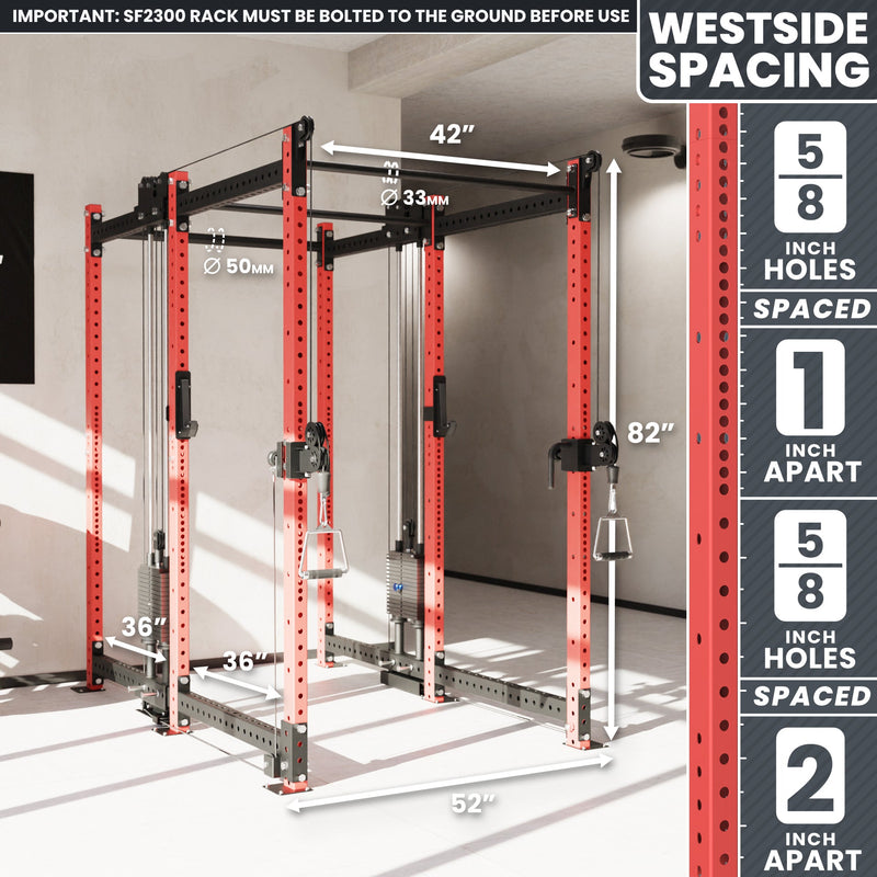 Load image into Gallery viewer, Synergee - 2300 Series Power Cage with Synchronized Loaded Cable Cross Overs
