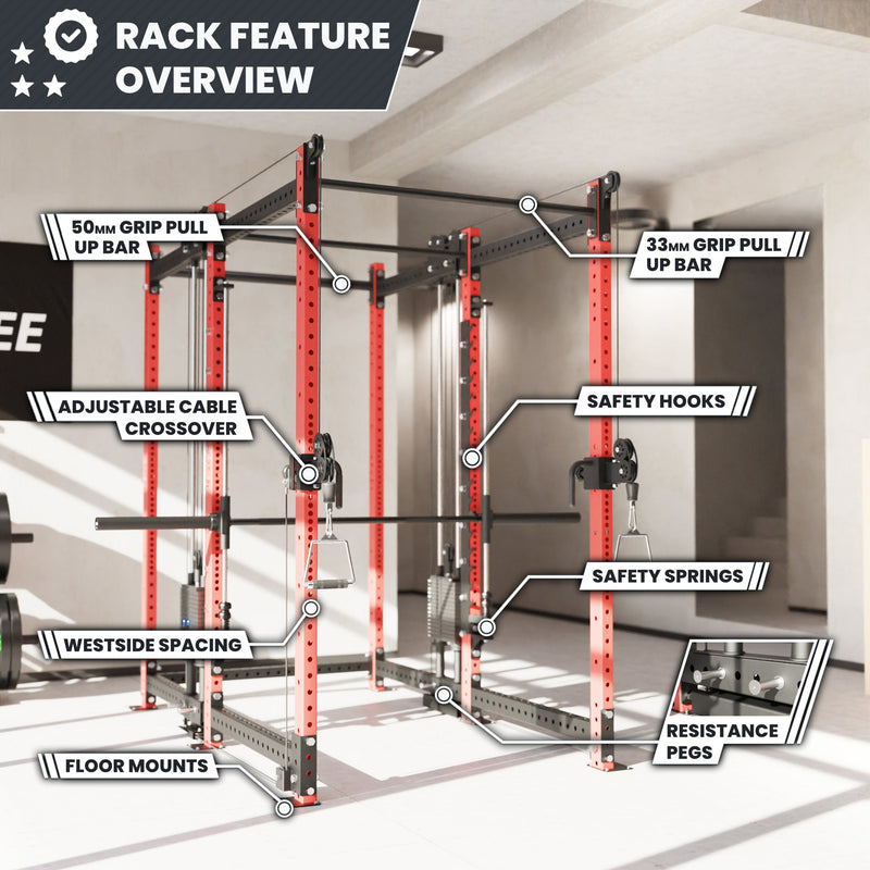 Load image into Gallery viewer, Synergee - 2300 Series Power Cage with Synchronized Loaded Cable Cross Overs and Smith Machine

