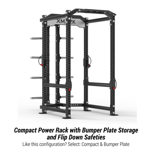 XMARK - Viper Power Rack with Storage & Flip Down Safeties