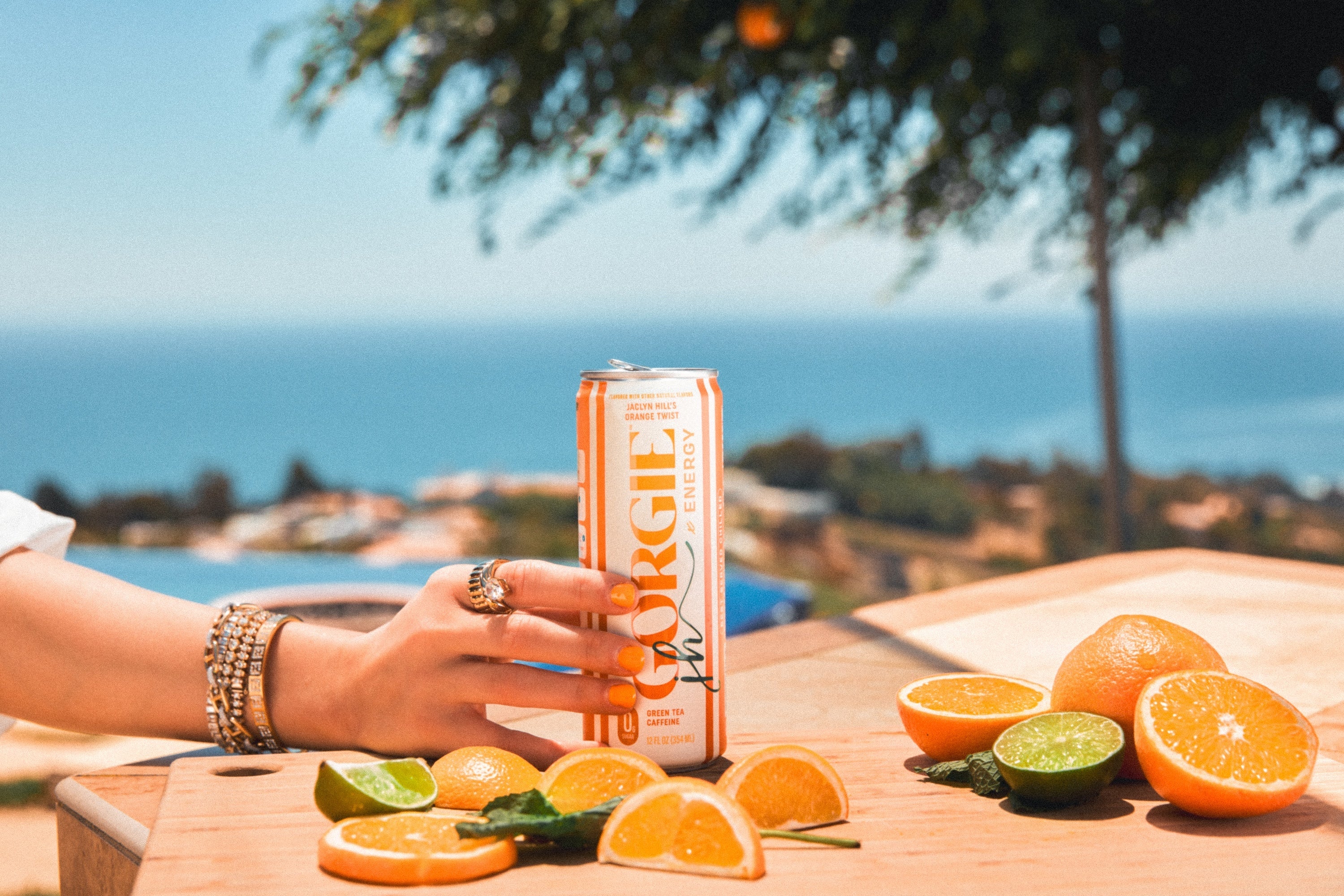 Jaclyn Hill Orange Twist Energy Drink 150mg Caffeine | GORGIE