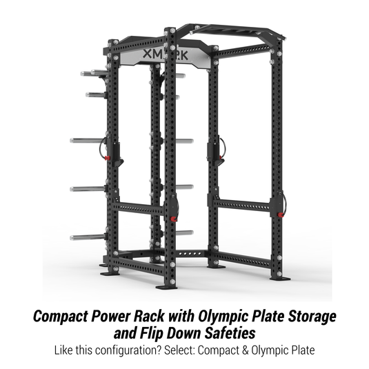 XMARK - Viper Power Rack with Storage & Flip Down Safeties