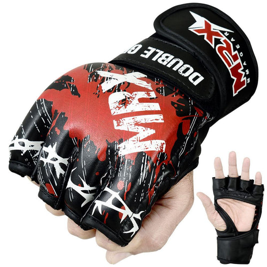MRX - MMA Grappling Gloves Blood Series Black