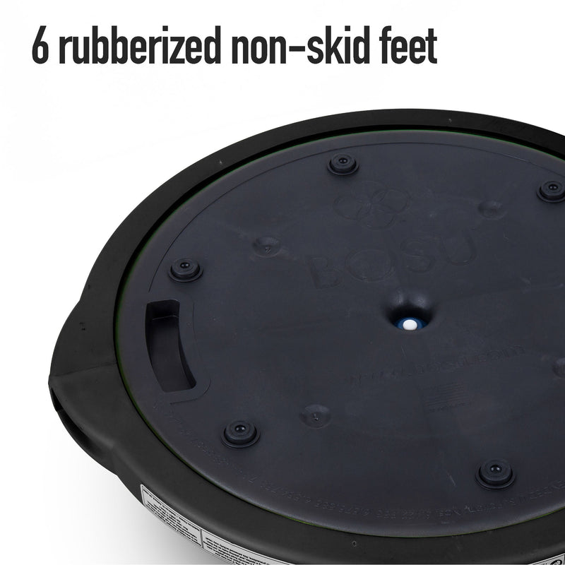 Load image into Gallery viewer, BOSU Sport Travel Size Balance Trainer 20 Inch Stability Ball Balance Board
