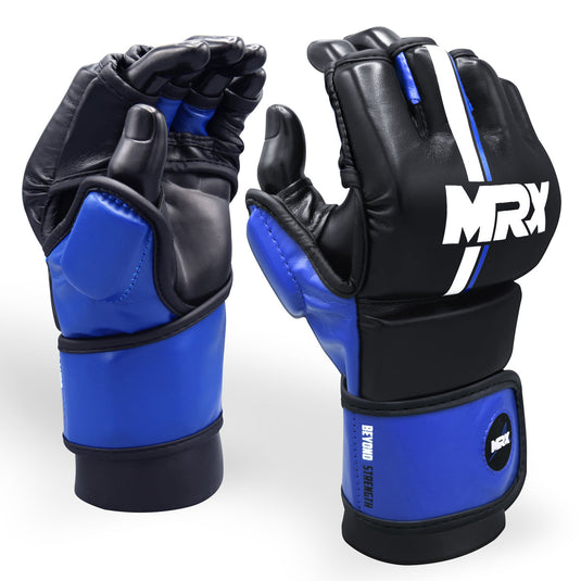 MRX - MMA Mens Grappling Gloves with Thumb Protection for Fight Training