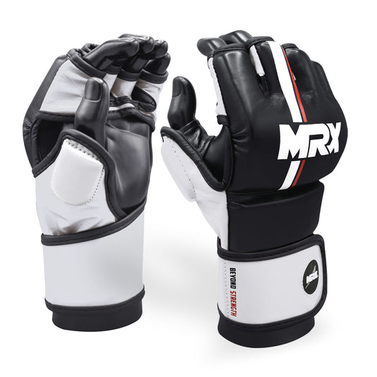 MRX - MMA Mens Grappling Gloves with Thumb Protection for Fight Training
