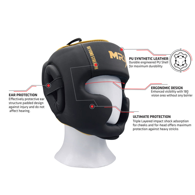 Load image into Gallery viewer, MRX - Head Gear for Boxing Kickboxing MMA Men Women
