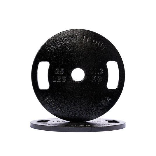 Weight It Out - Cast Iron Machined Weight Plate Pairs