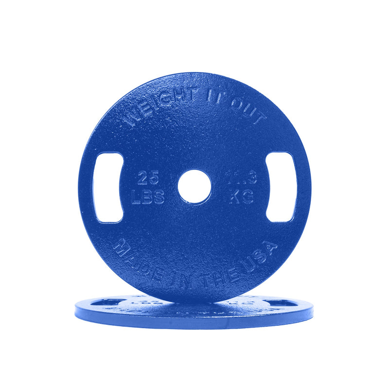 Load image into Gallery viewer, Weight It Out - Cast Iron Machined Weight Plate Pairs
