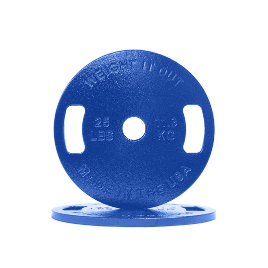 Weight It Out - Cast Iron Machined Weight Plate Pairs