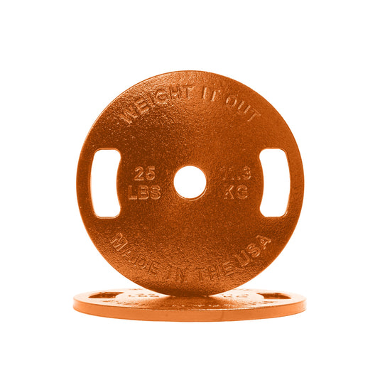 Weight It Out - Cast Iron Machined Weight Plate Pairs