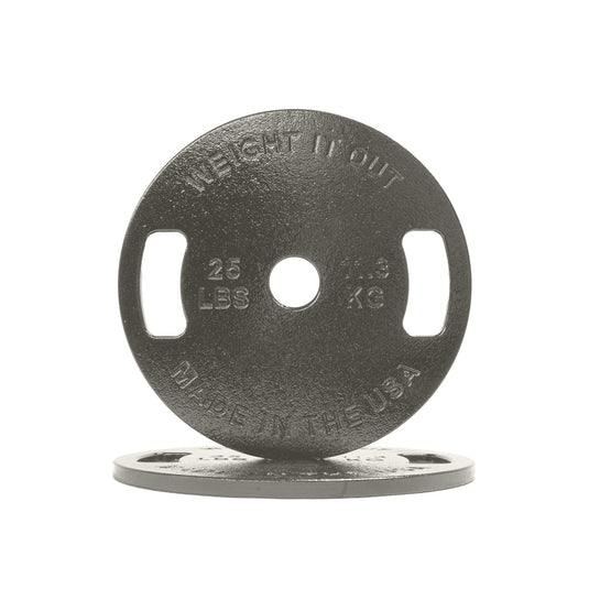 Weight It Out - Cast Iron Machined Weight Plate Pairs
