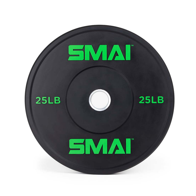 Load image into Gallery viewer, SMAI - Hd Bumper Plates (Pair) - 25lb
