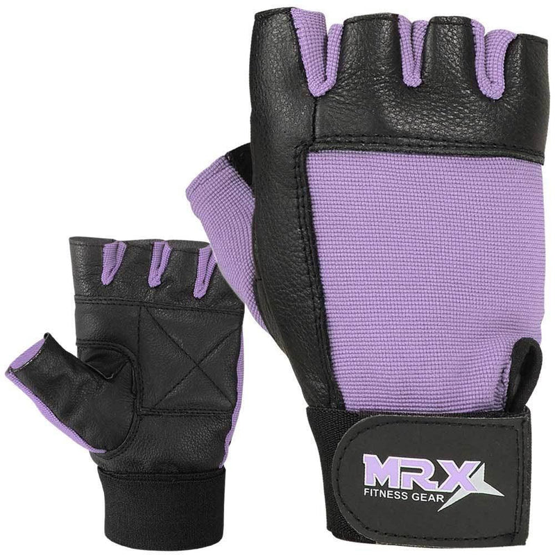 Load image into Gallery viewer, MRX Products - MRX Unisex Weight Lifting Gloves Gym Workout Glove 2602-lav
