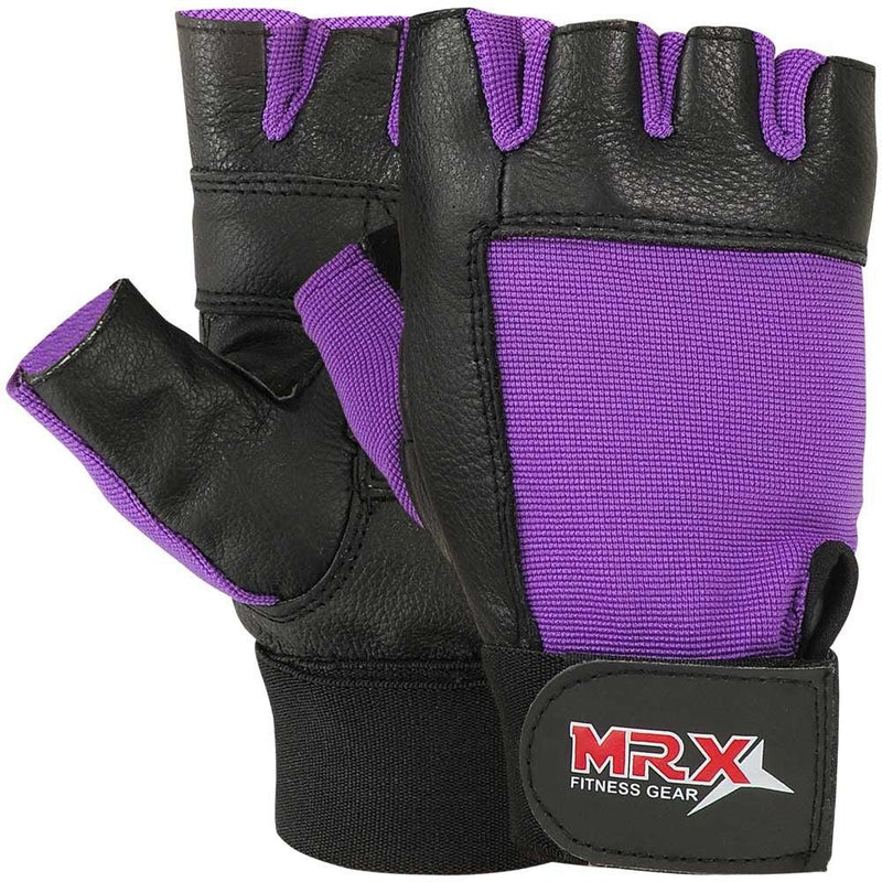 Load image into Gallery viewer, MRX - Women's Weightlifting Gloves Gym Workout Training Glove Purple
