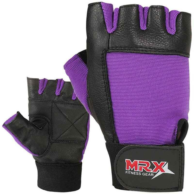 Load image into Gallery viewer, MRX - Women's Weightlifting Gloves Gym Workout Training Glove Purple
