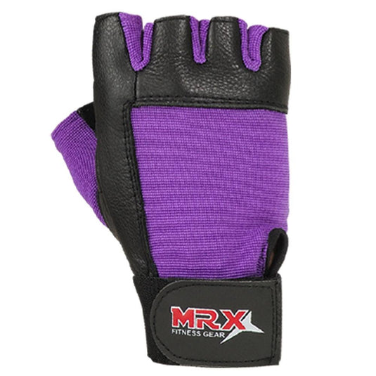 MRX - Women's Weightlifting Gloves Gym Workout Training Glove Purple