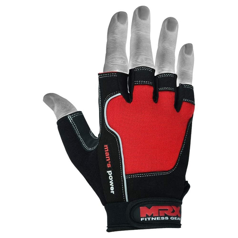 Load image into Gallery viewer, MRX - Weight Lifting Amara Leather Gloves Gym Workout Men Women
