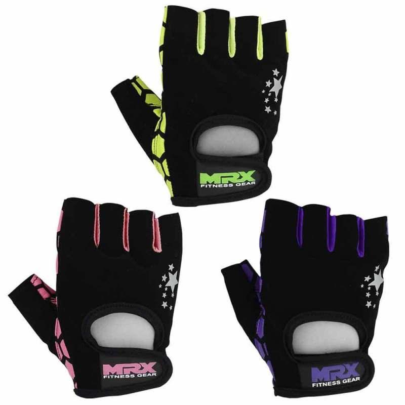 Load image into Gallery viewer, MRX - Women Weight Lifting Gloves GYM Workout Star Series All Sizes
