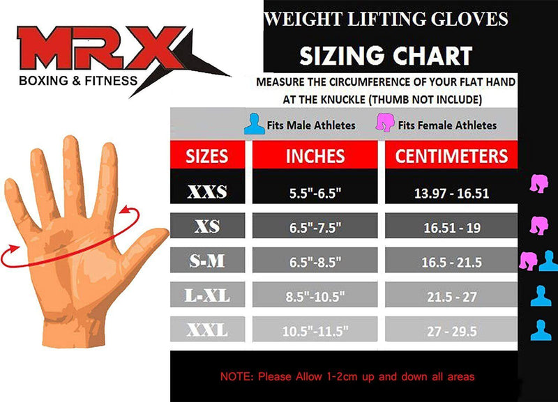 Load image into Gallery viewer, MRX - Weight Lifting Gloves Gym Glove for Training Bodybuilding Workout

