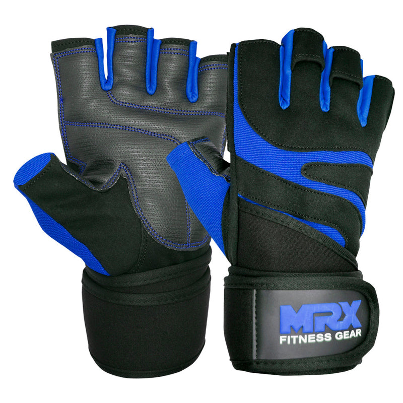 Load image into Gallery viewer, MRX - Weight Lifting Gloves Gym Workout Training Bodybuilding Wrist Strap
