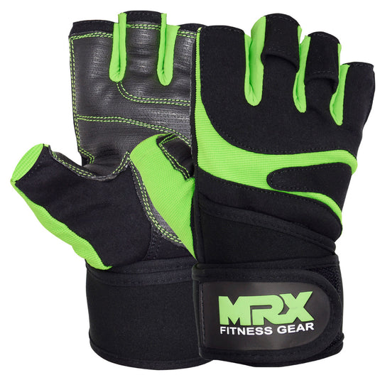 MRX - Weight Lifting Gloves Gym Workout Training Bodybuilding Wrist Strap
