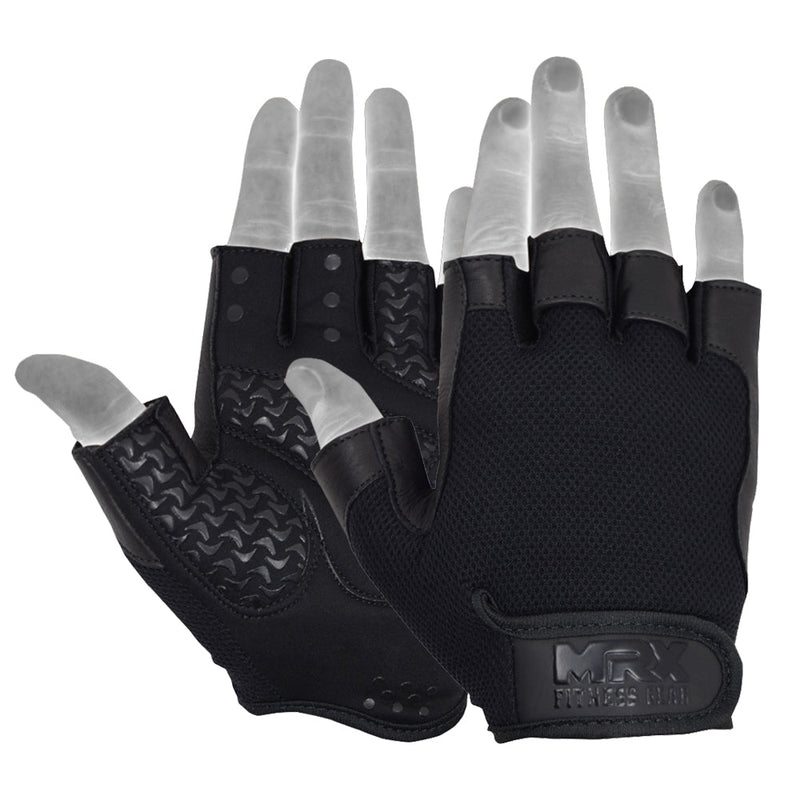 Load image into Gallery viewer, MRX - Weightlifting Gloves Grip Palm Half Finger Exercise Training Workout
