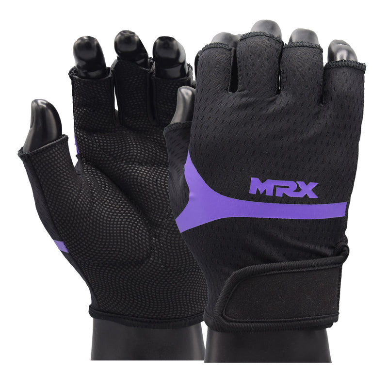 Load image into Gallery viewer, MRX Products - MRX Women's Weight Lifting Gloves with Padded Palm for Gym and Cycling Workouts
