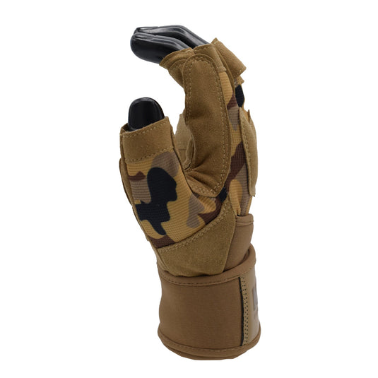 MRX - Weightlifting Gloves for Gym Workout Training Long Wrist Strap