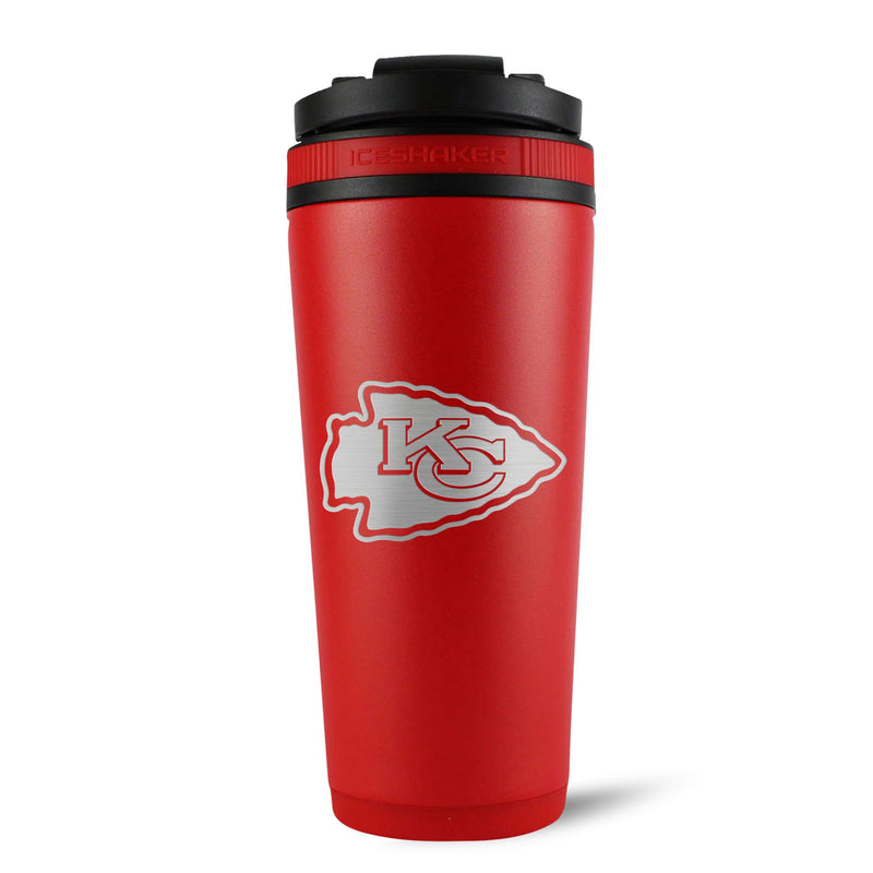 Load image into Gallery viewer, Ice Shaker - Officially Licensed Kansas City Chiefs 26oz Ice Shaker
