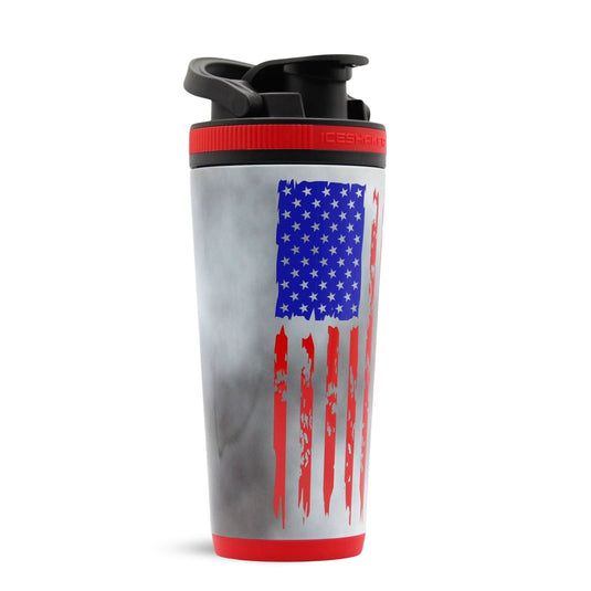 Ice Shaker - 26oz Ice Shaker - 4D American Flag