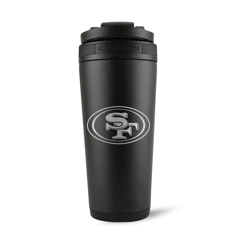 Load image into Gallery viewer, Ice Shaker - Officially Licensed San Francisco 49ers 26oz Ice Shaker
