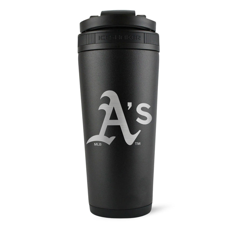 Load image into Gallery viewer, Ice Shaker - Officially Licensed Oakland Athletics 26oz Ice Shaker

