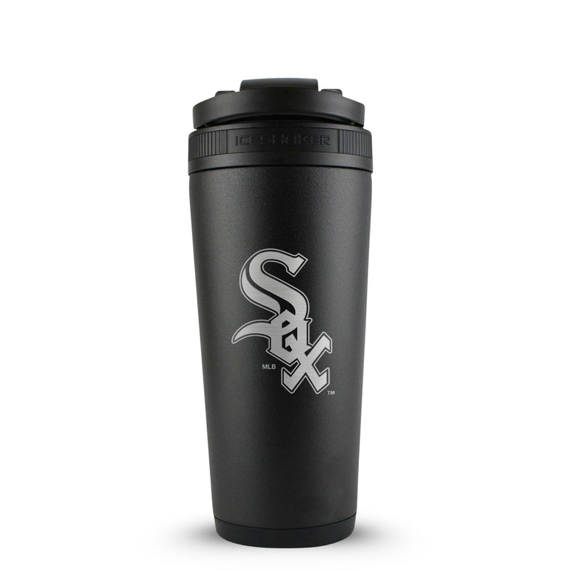 Load image into Gallery viewer, Ice Shaker - Officially Licensed Chicago White Sox 26oz Ice Shaker
