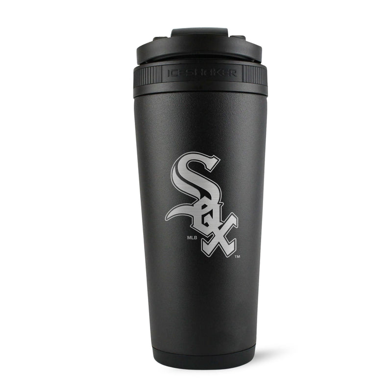 Load image into Gallery viewer, Ice Shaker - Officially Licensed Chicago White Sox 26oz Ice Shaker
