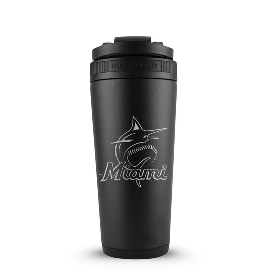 Ice Shaker - Officially Licensed Miami Marlins 26oz Ice Shaker