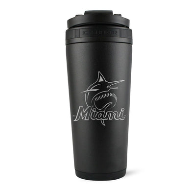 Ice Shaker - Officially Licensed Miami Marlins 26oz Ice Shaker