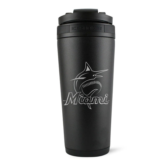 Ice Shaker - Officially Licensed Miami Marlins 26oz Ice Shaker