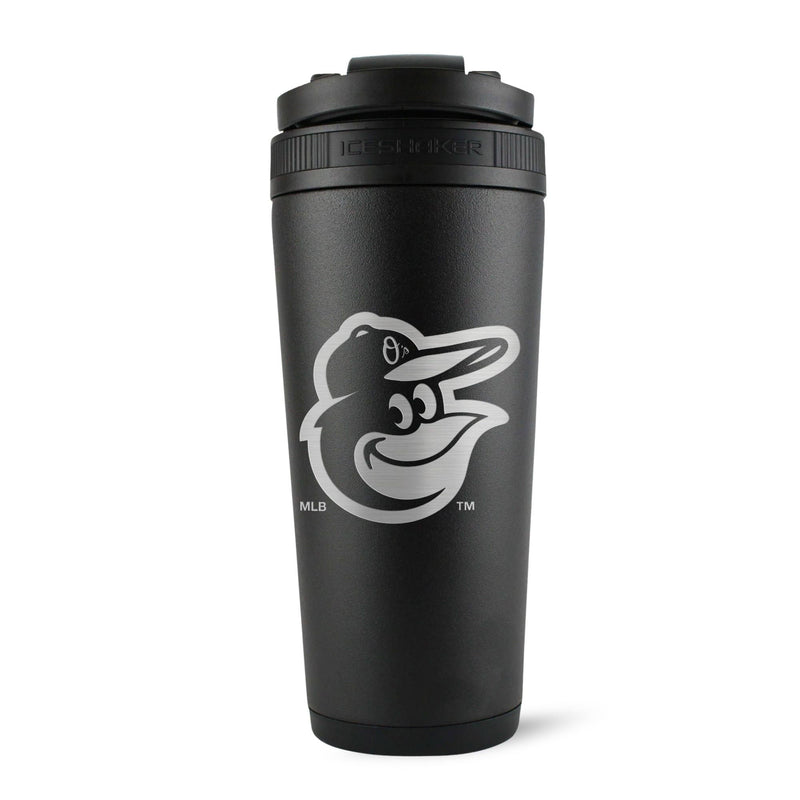 Load image into Gallery viewer, Ice Shaker - Officially Licensed Baltimore Orioles 26oz Ice Shaker
