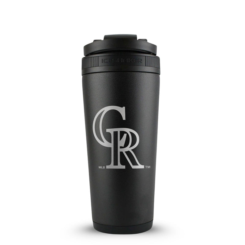 Load image into Gallery viewer, Ice Shaker - Officially Licensed Colorado Rockies 26oz Ice Shaker
