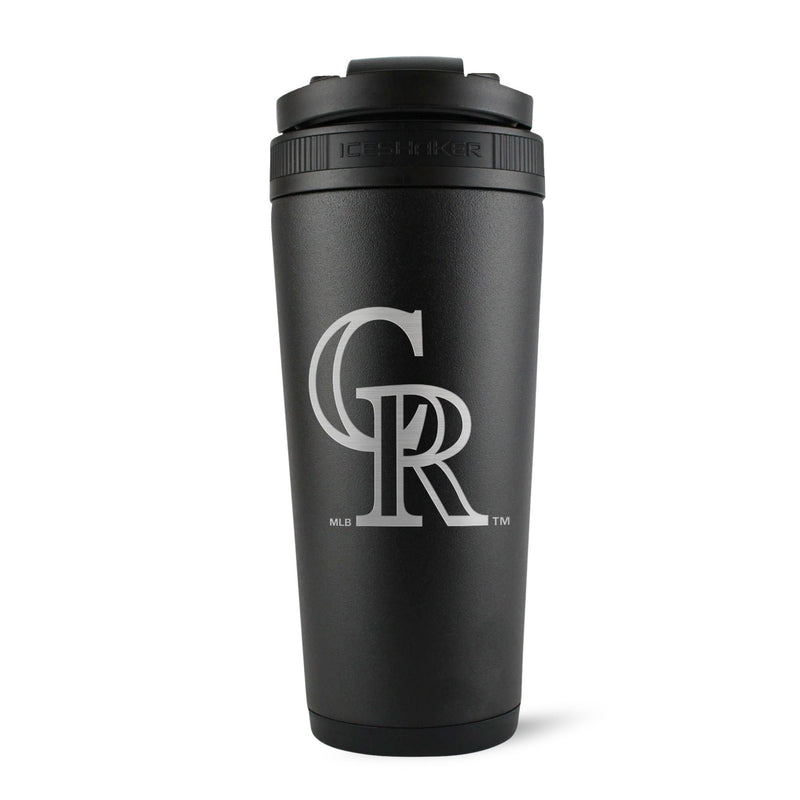Load image into Gallery viewer, Ice Shaker - Officially Licensed Colorado Rockies 26oz Ice Shaker
