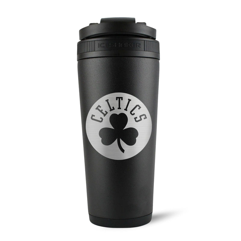 Load image into Gallery viewer, Ice Shaker - Officially Licensed Boston Celtics 26oz Ice Shaker - Black
