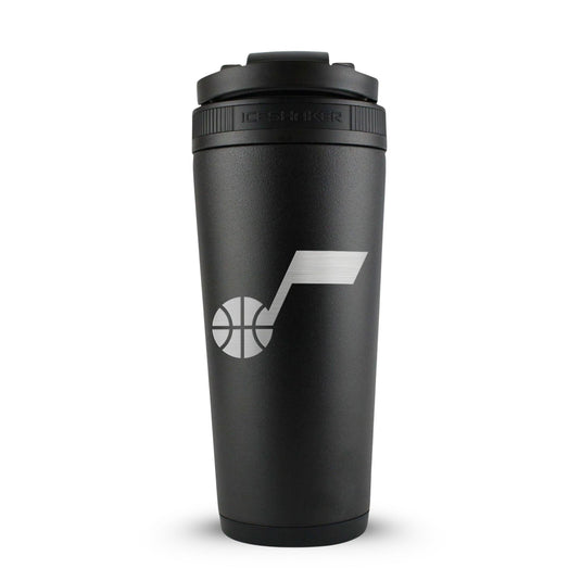 Ice Shaker - Officially Licensed Utah Jazz 26oz Ice Shaker - Black