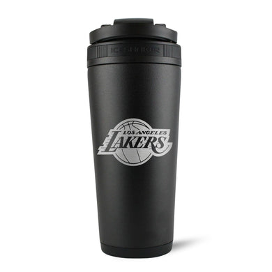 Ice Shaker - Officially Licensed Los Angeles Lakers 26oz Ice Shaker - Black