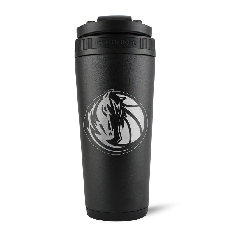 Load image into Gallery viewer, Ice Shaker - Officially Licensed Dallas Mavericks 26oz Ice Shaker - Black
