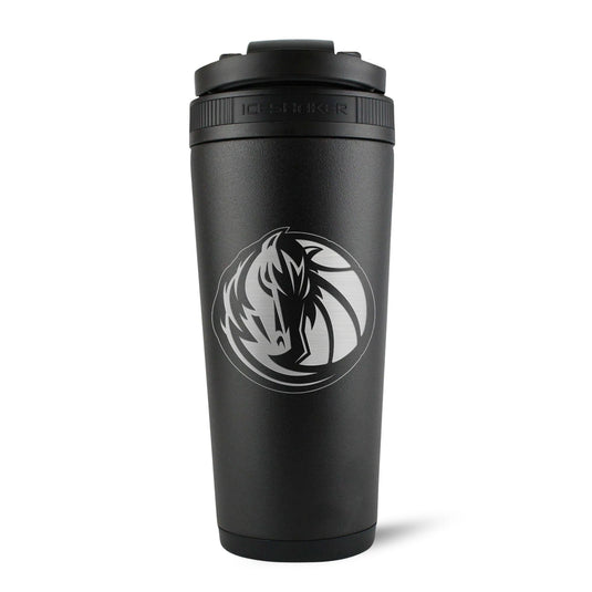 Ice Shaker - Officially Licensed Dallas Mavericks 26oz Ice Shaker - Black